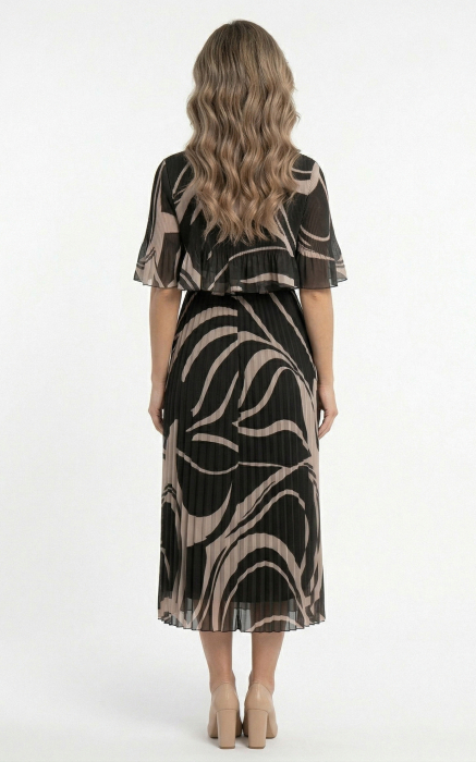 Rochie Ginny midi neagra [2]