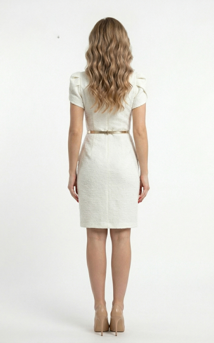 Rochie Girl scurta bej [3]