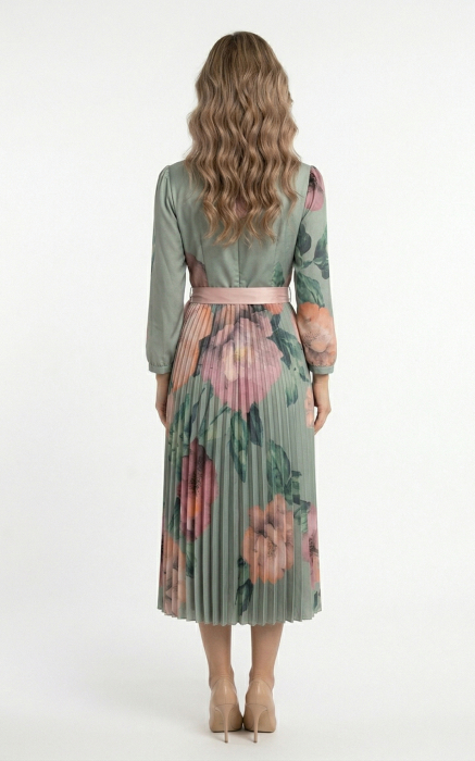 Rochie Glory midi vernil [3]