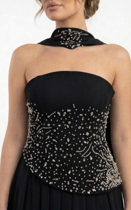 Rochie Gracyn lunga neagra [4]