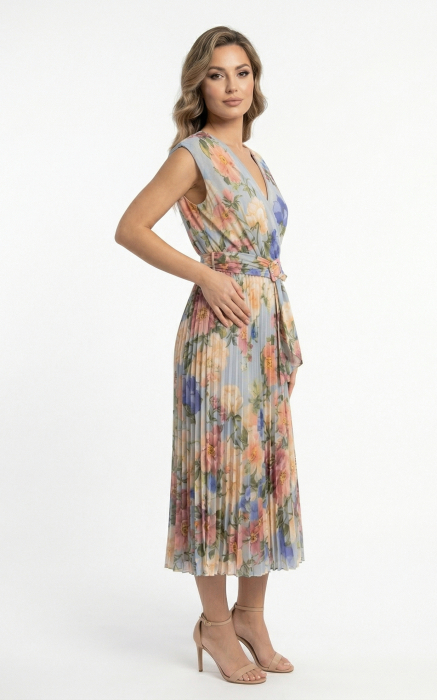 Rochie Gretchen midi bleu [2]