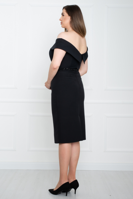 Rochie midi neagra [3]