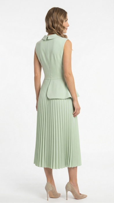 Rochie Gwenivere midi menta [4]