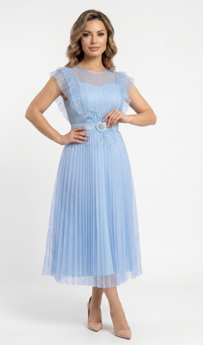 Rochie Gypsy midi bleu [2]