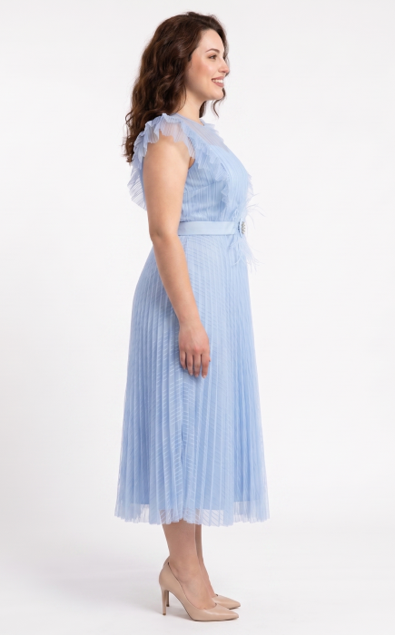 Rochie Gypsy midi bleu [6]