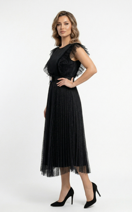 Rochie Gypsy midi neagra [2]