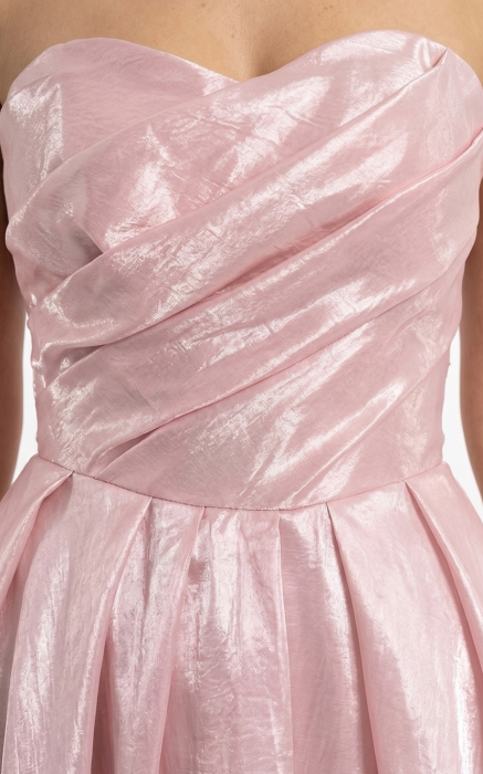 Rochie Hadleigh midi pudra [3]