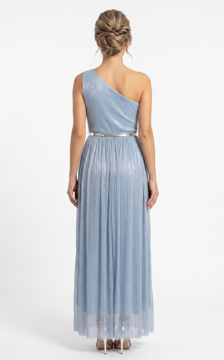 Rochie Hayley lunga bleu [5]
