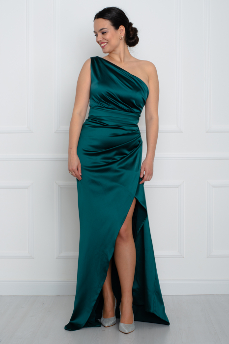 Rochie lunga verde [2]