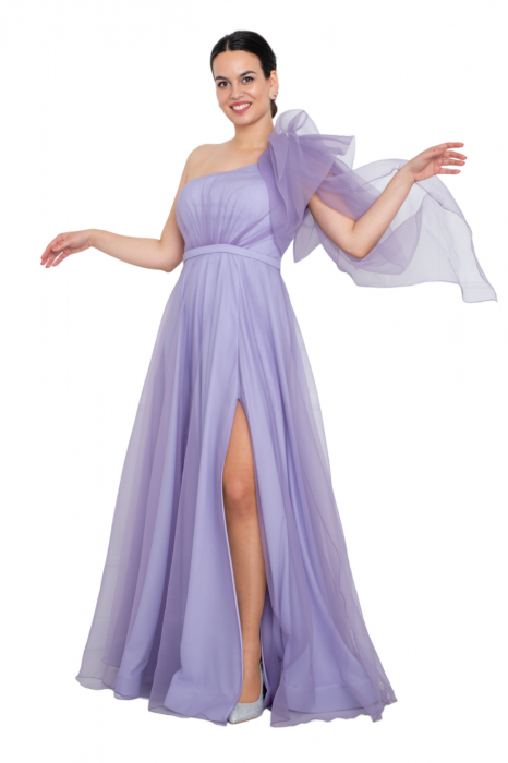Rochie lunga lila [5]