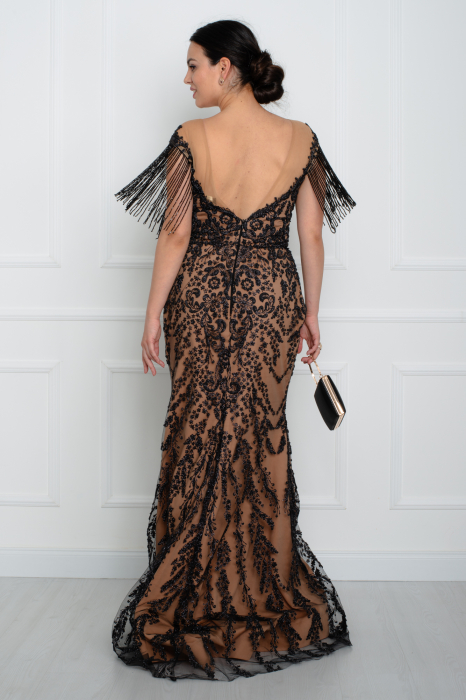 Rochie lunga crem [3]