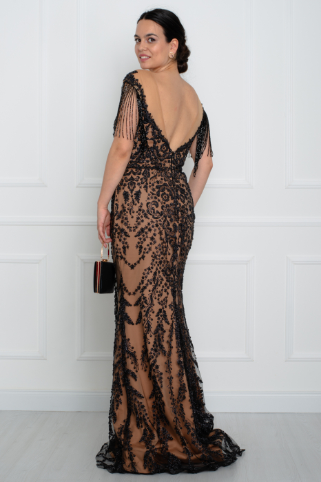 Rochie lunga crem [2]