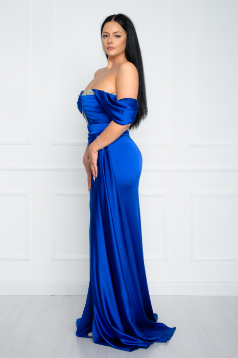 Rochie lunga albastra [2]