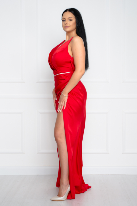 Rochie lunga rosie [2]