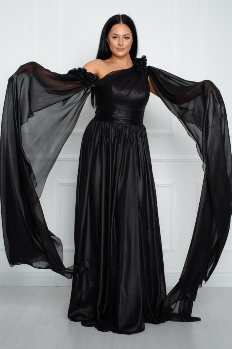 Rochie lunga neagra [2]