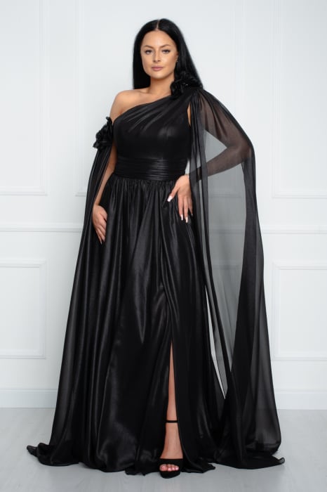 Rochie lunga neagra [3]