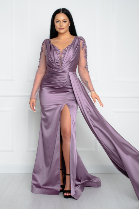 Rochie lunga lila [2]