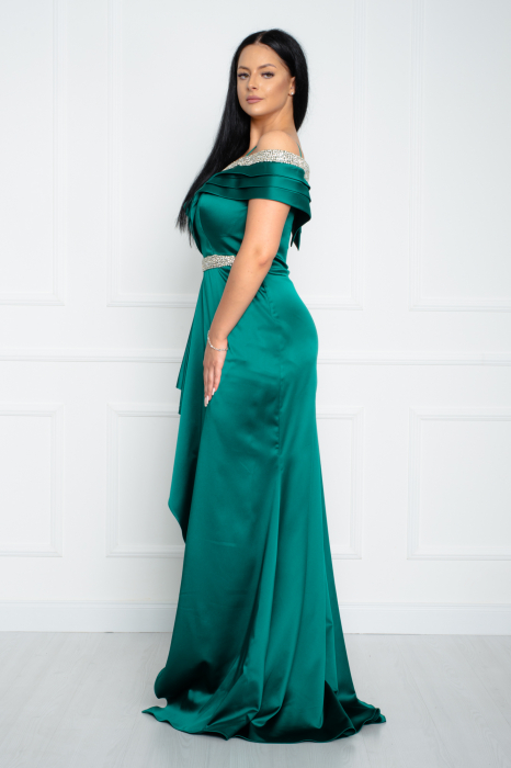 Rochie lunga verde [3]