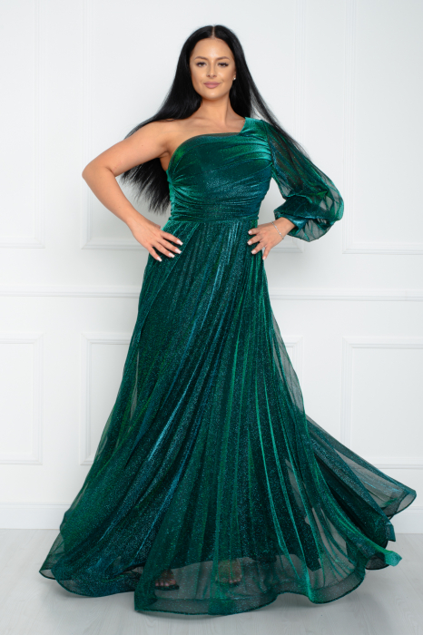 Rochie lunga verde [2]
