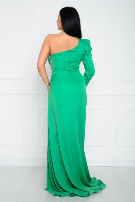 Rochie lunga verde [4]