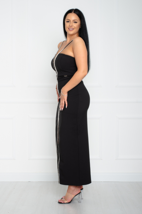 Rochie maxi neagra [3]