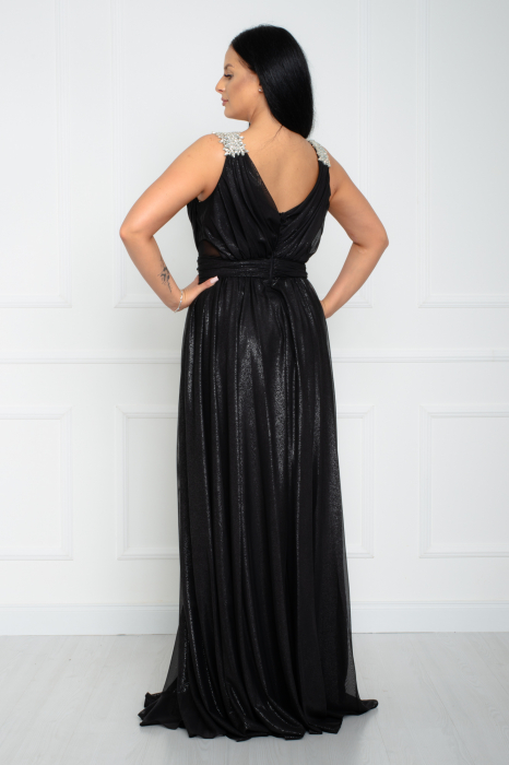 Rochie lunga neagra [3]