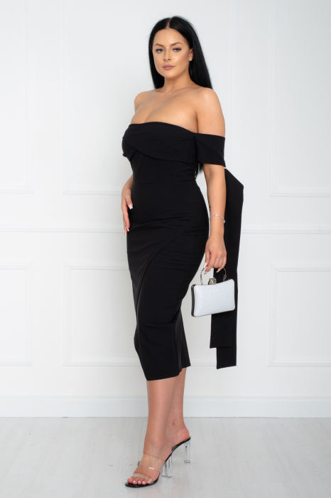 Rochie midi neagra [3]