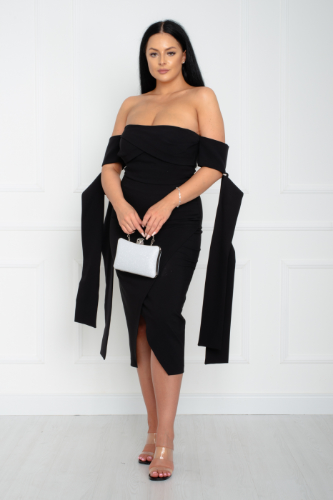 Rochie midi neagra [2]