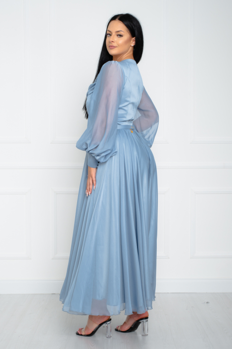 Rochie maxi indigo [4]