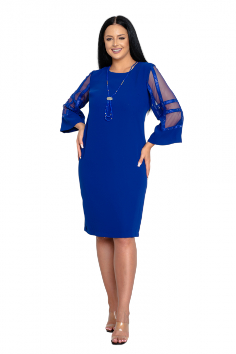 Rochie Mya midi bleumarin [5]
