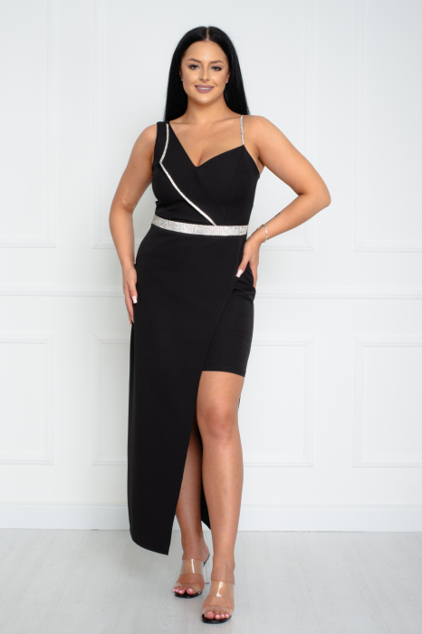 Rochie Natalie midi neagra [2]