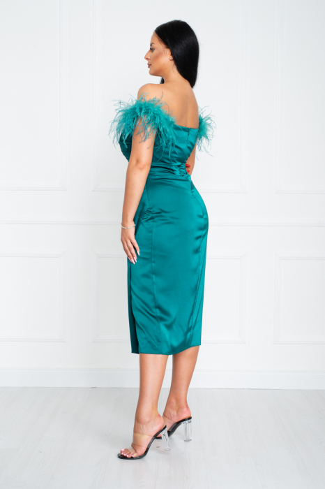 Rochie Reign midi verde [4]