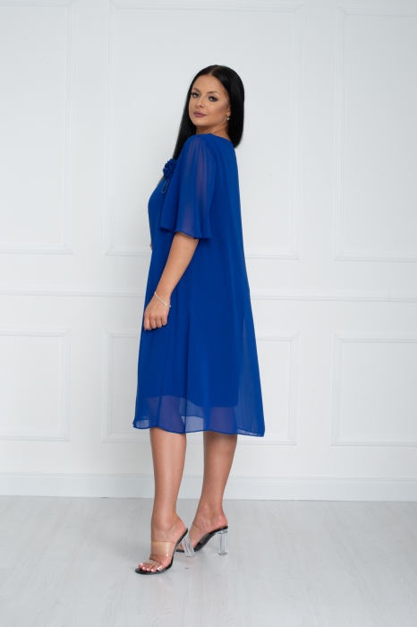 Rochie Sofia midi albastra [4]