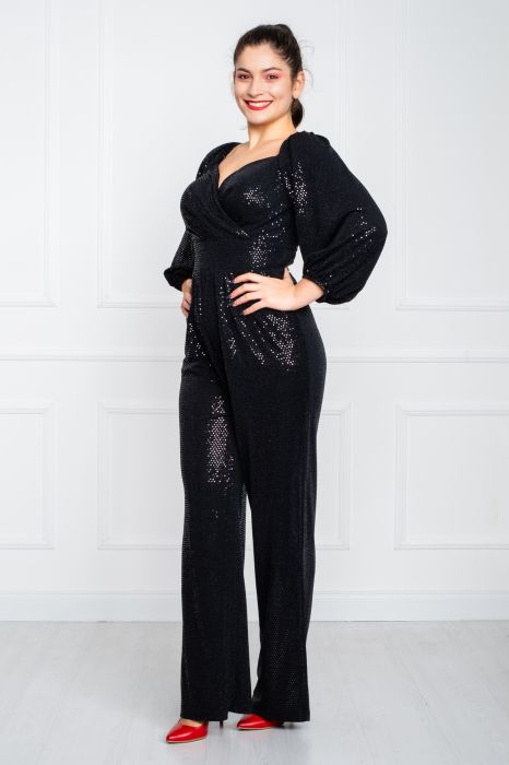 Salopeta Brady lunga neagra [3]