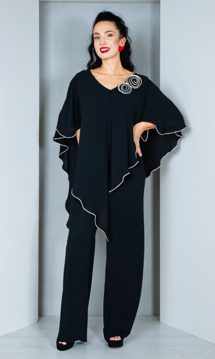 Salopeta Charity lunga neagra [2]