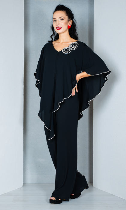 Salopeta Charity lunga neagra [3]