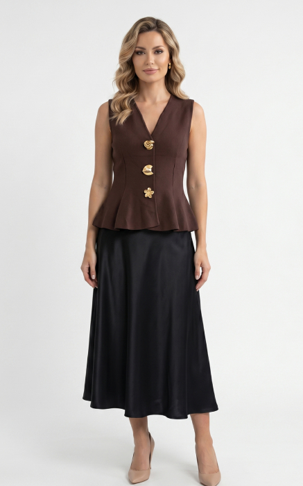 Top din tricot Fenix maro [2]