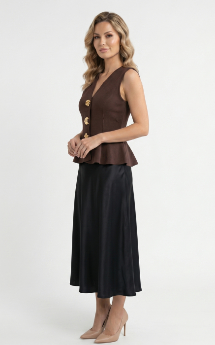 Top din tricot Fenix maro [4]