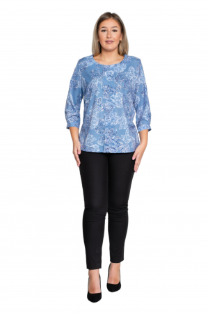 Bluza Amora albastra [4]