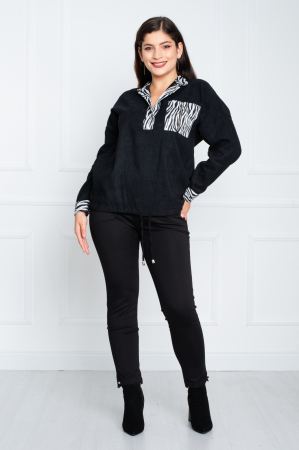 Bluza Avneet neagra [0]