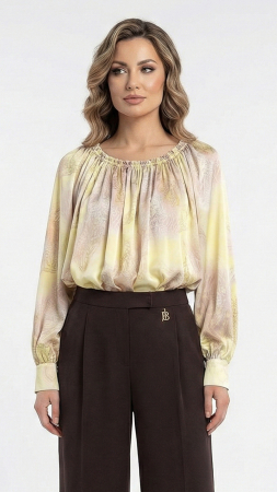 Bluze de dama - Bluza Filomena galbena