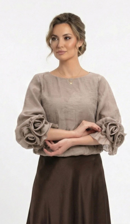 Nou - Bluza Genevie grej