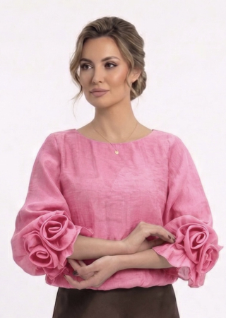 Femei - Bluza Genevie roz