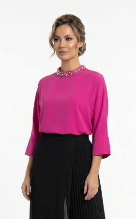 Bluze de dama - Bluza Gianina fucsia