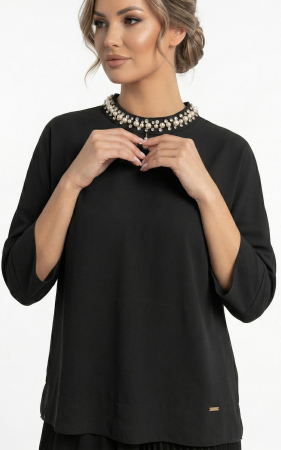 Femei - Bluza Gianina neagra