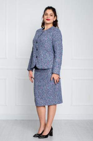 Compleu Bea midi bleumarin [2]