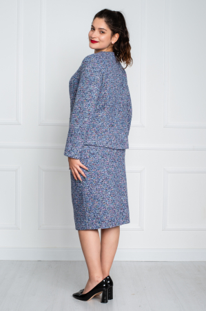 Compleu Bea midi bleumarin [3]