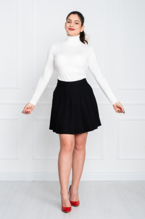 Fusta Bellamy scurta neagra [1]