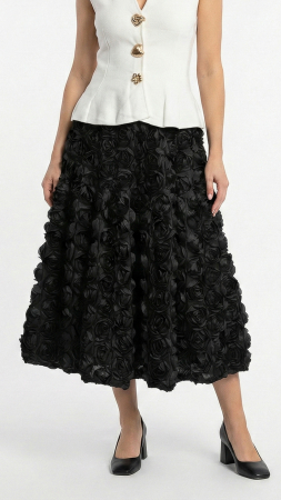 Toamna - Fusta Frimy neagra