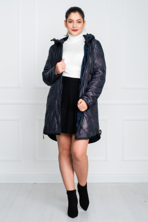 Geaca Bellarose midi bleumarin [3]